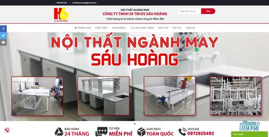 nội thất ngành may sáu hoàng - Công Ty TNHH MTHE